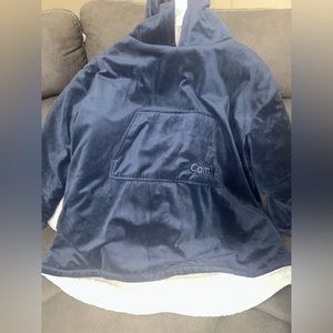 The Comfort Warmer Jacket And Its Color Blue